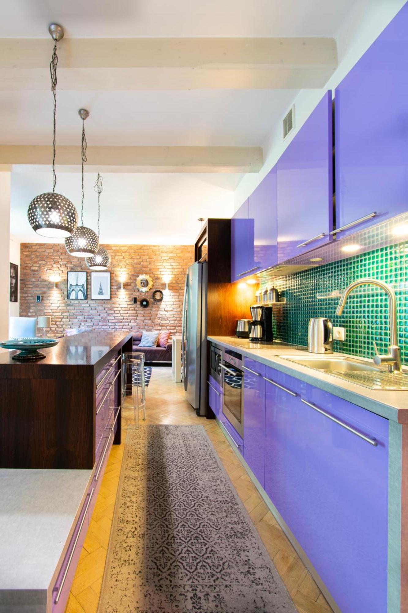 Spacious 3Br Apartment With Ac In Living Room, 2 Balconies كراكوفيا المظهر الخارجي الصورة
